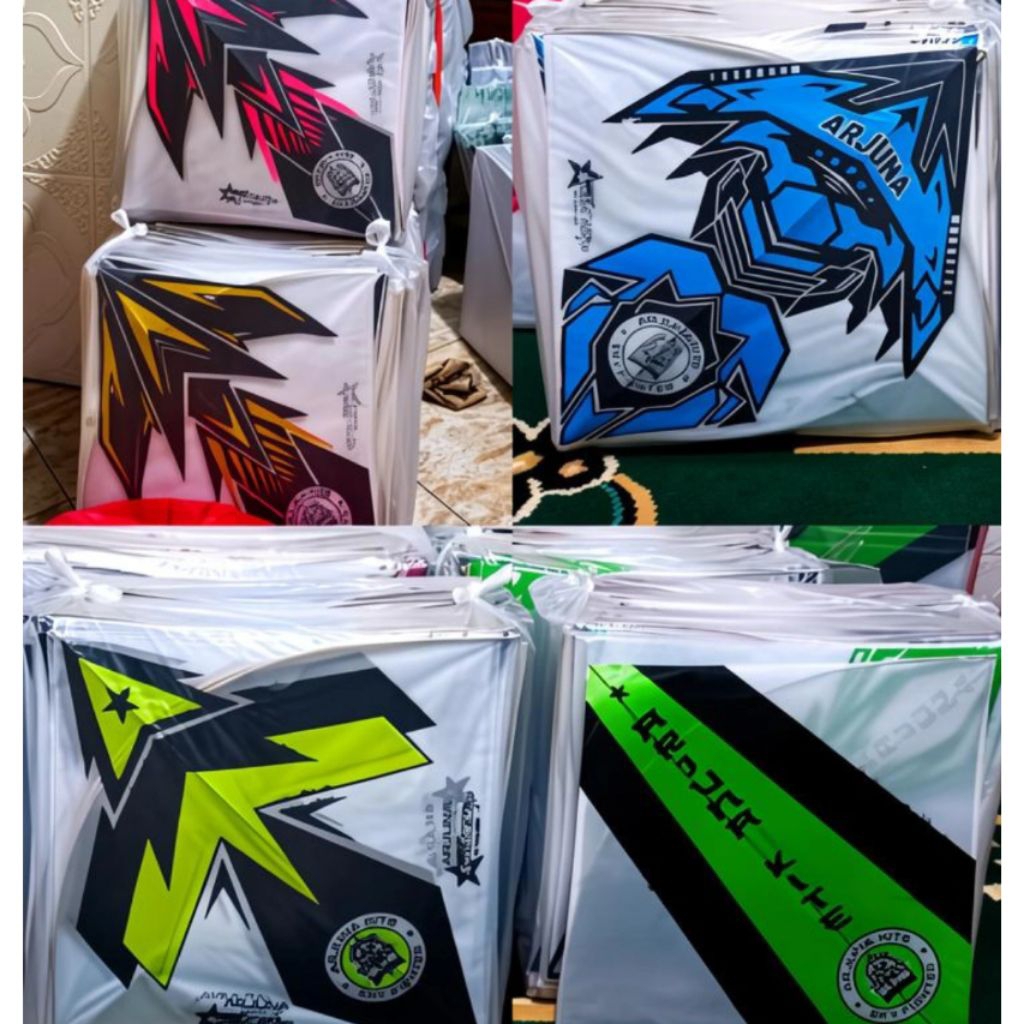 Layangan Sukhoi superan full petung 100 Pcs | Arku Lilitan Rapi