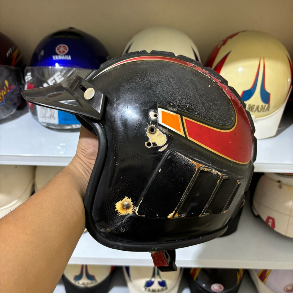 HELM LAWAS, JADUL, KLASIK DMI GAG ROBOT ORIGINAL