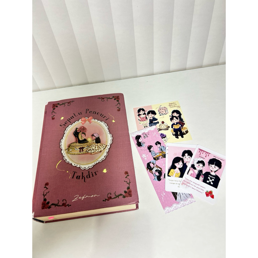 PRELOVED Buku Novel HC SEPATU PENCURI TAKDIR Zefmon HARDCOVER