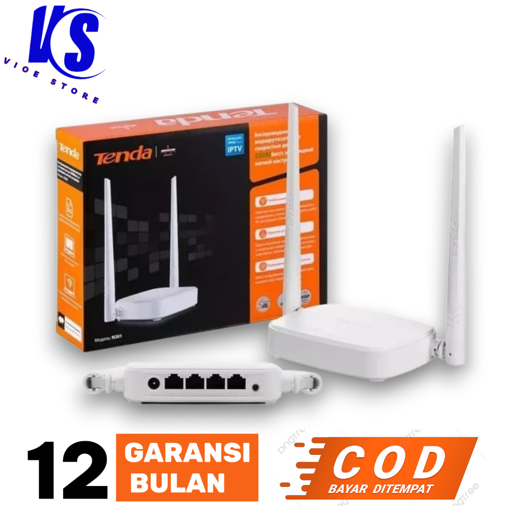 TENDA [N301], Wireless Router tenda 301