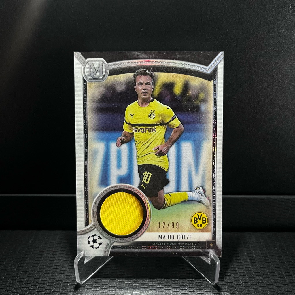Kartu Bola 2018/19 Topps Museum Collection UCL Meaningful Material Athlete-Worn Memorabilia #MMSR-MG