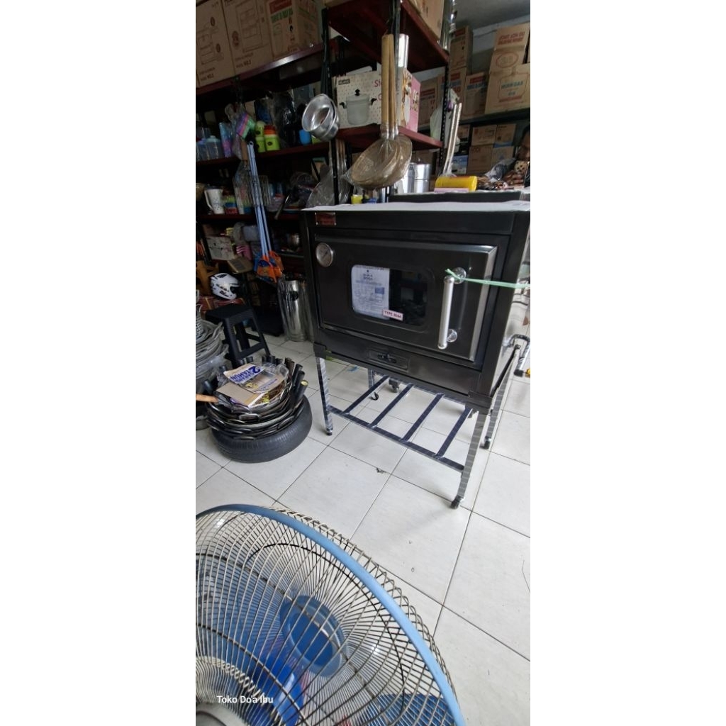 oven gas bima mega 80 x44 x 57 termometer