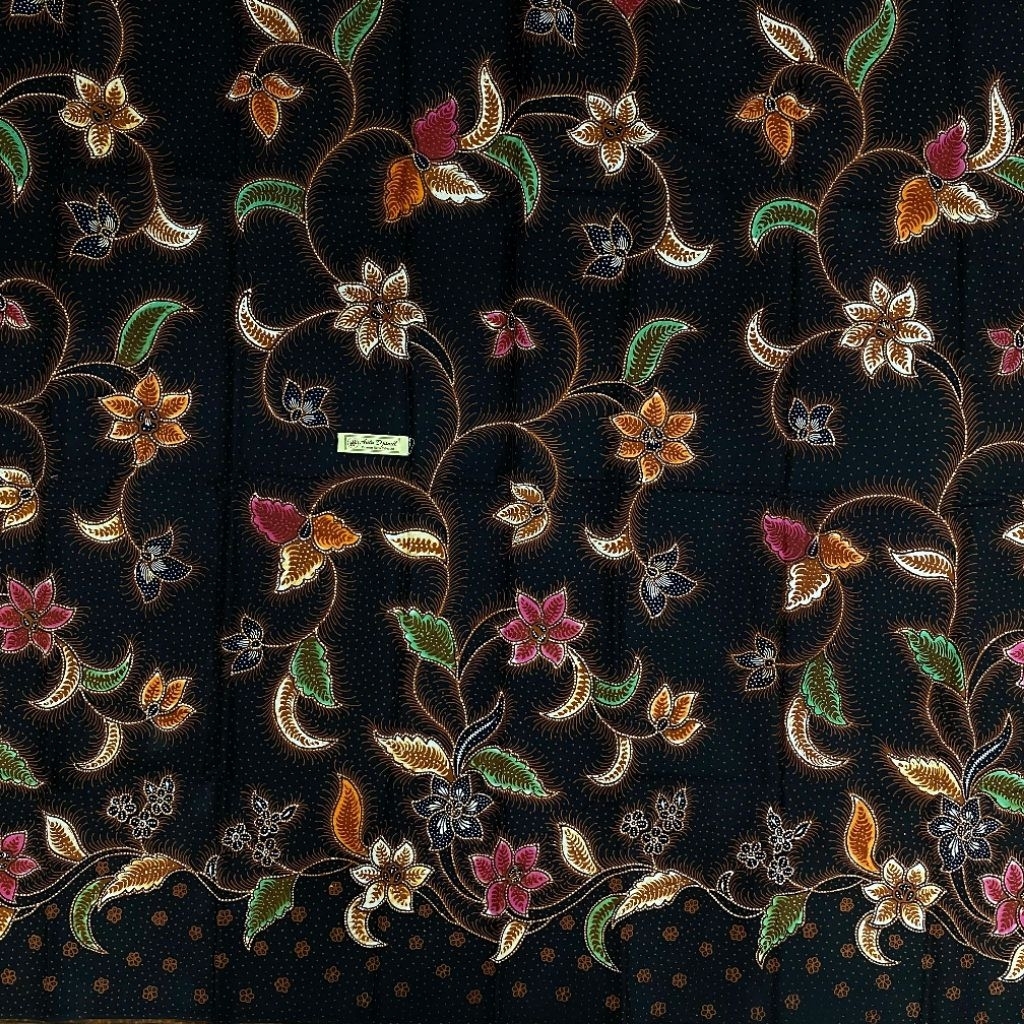 [BATIK ANTO DJAMIL] KAIN BATIK SEMI TULIS MOTIF TUMBUHAN MENJALAR KHAS BANYUMASAN
