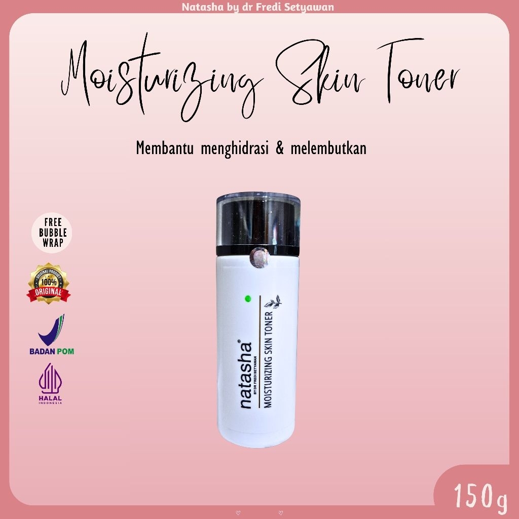 SKIN TONER NATASHA /TONER WAJAH /PENYEGAR/PEMBERSIH MUKA/TONER NATASHA