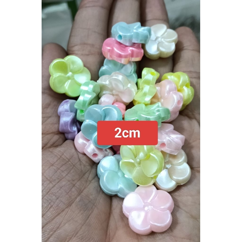 mute manik bunga mutiara ecer 50gram