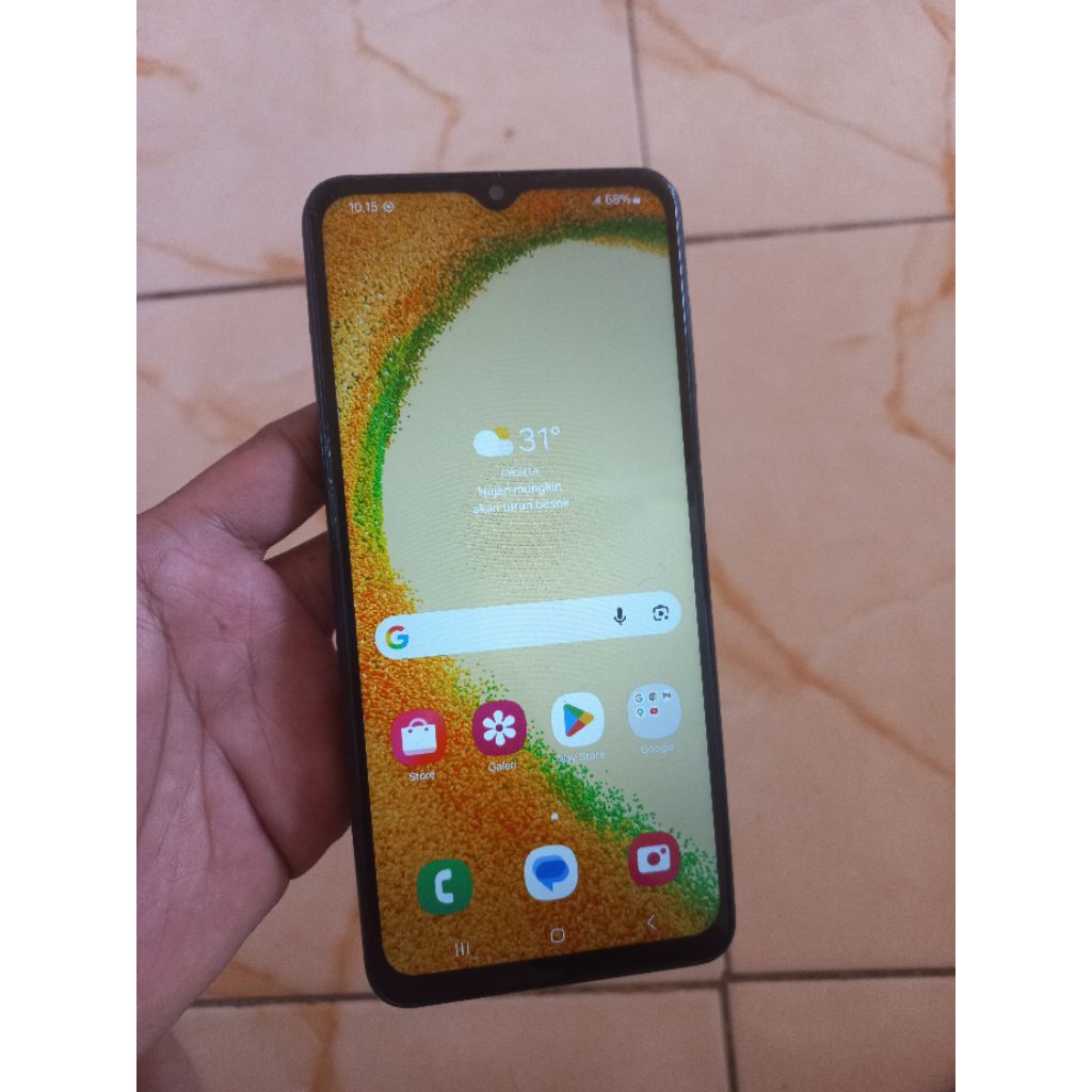 Samsung A04S Minus kamera