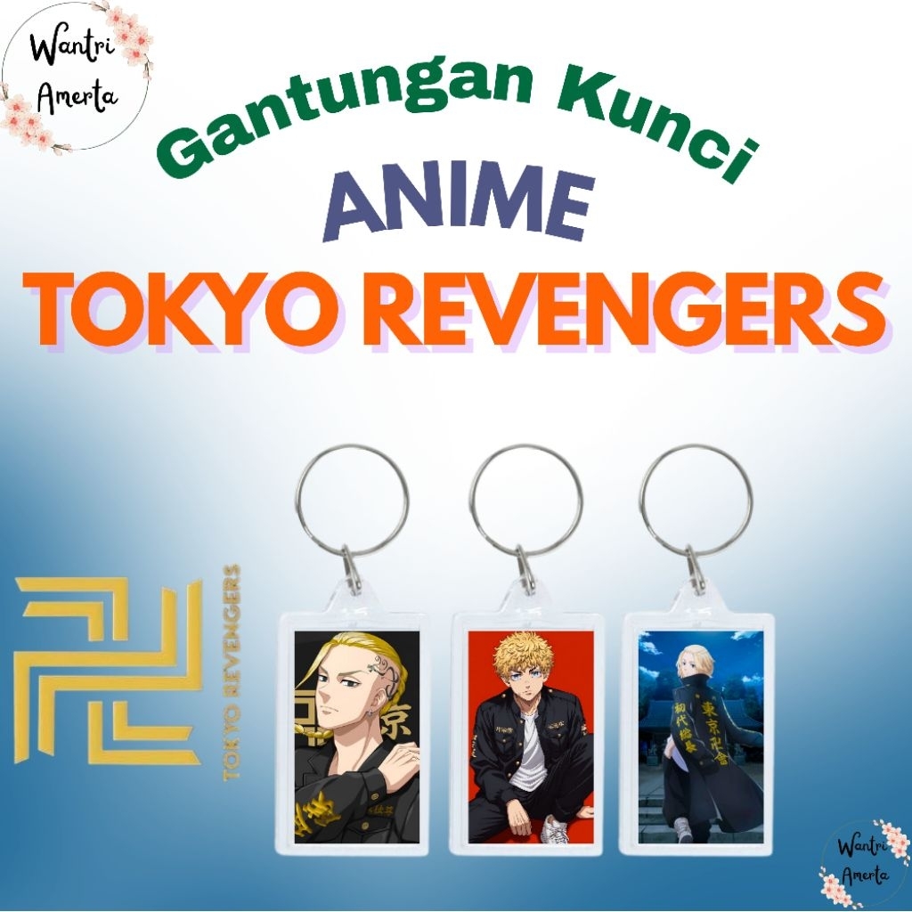 Gantungan Kunci Anime Tokyo Revengera / Keychain Anime Tokyo Revengers