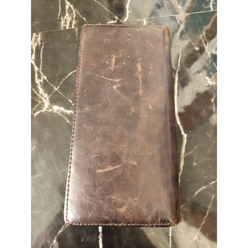 Preloved Dompet Kulit Wanita merk Abekani
