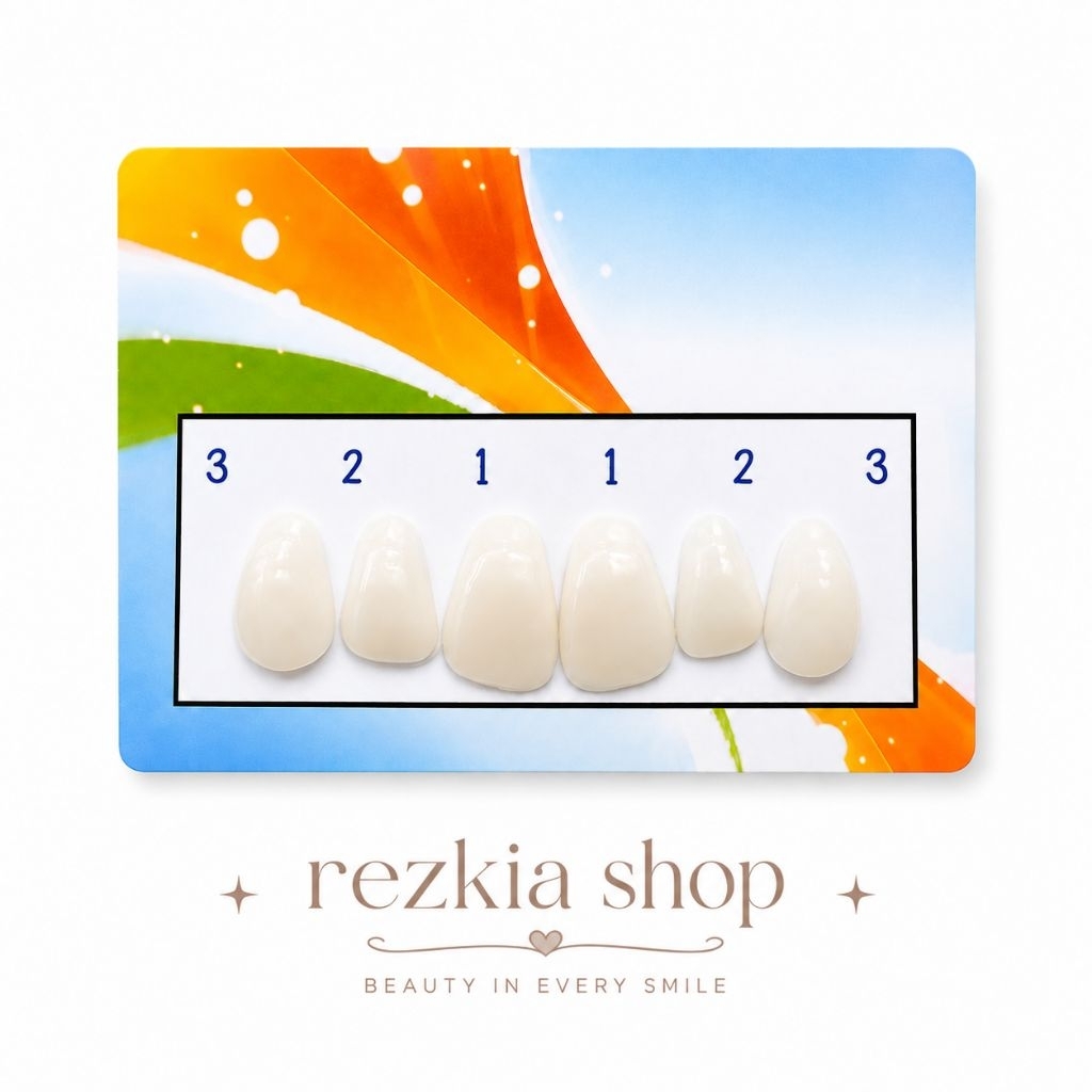 Veneer gigi/gigi sementara /vener /veneers /gigi kelinci 1set