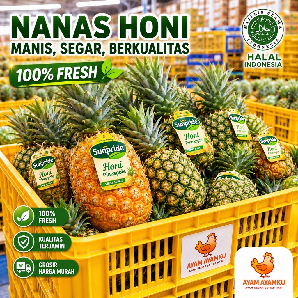 Sunpride Nanas Honi | AYAM AYAMKU