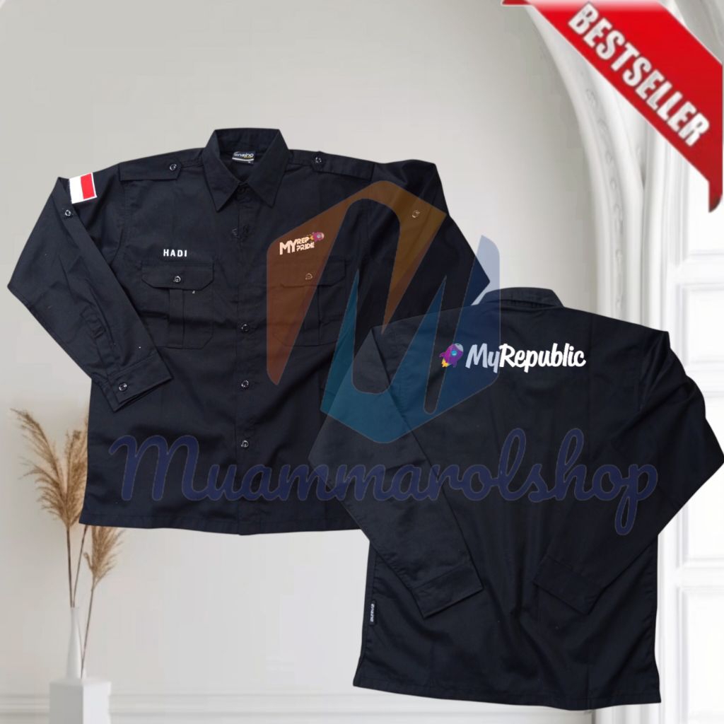 kemeja MyRepublic mypride kemeja teknisi MyRepublic