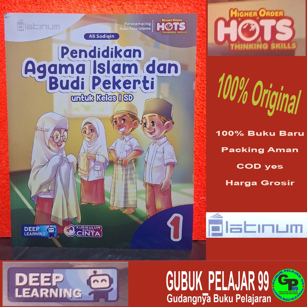 PENDIDIKAN AGAMA ISLAM DAN BUDI PEKERTI KELAS 1 SD DEEP LEARNING PLATINUM PT Tiga Serangkai 2026