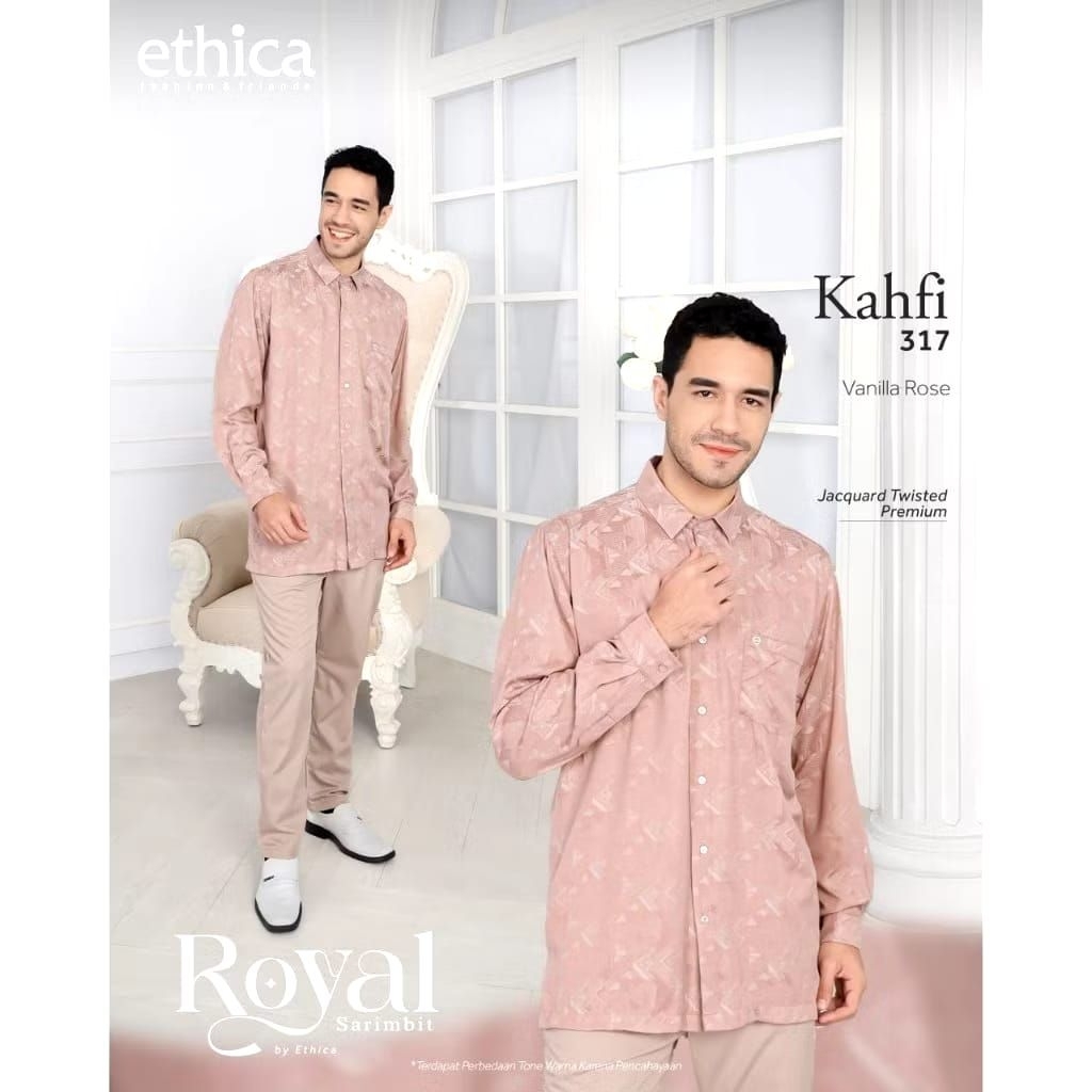 Kahfi | 317 Vanilla Rose Baju Koko Pria Dewasa