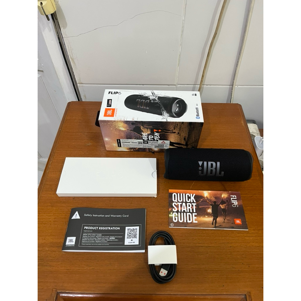 JBL Flip 6 Fullset black