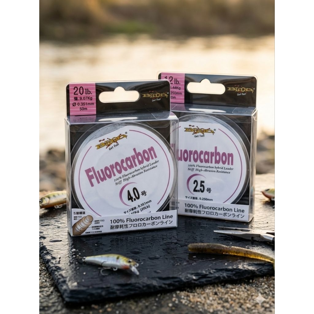 LEADER BLOOD 100 % FLUOROCARBON  HYBRID