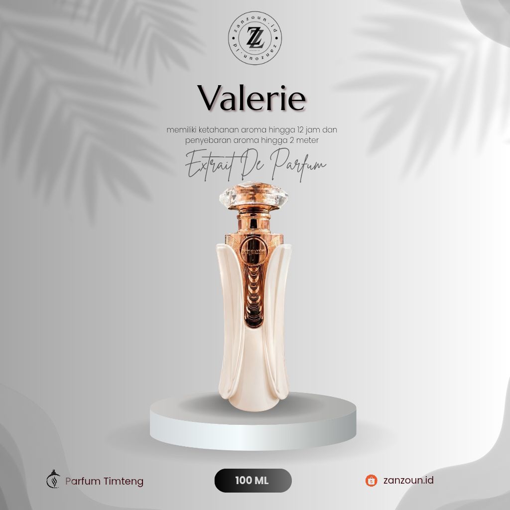 Valerie By Burgundy 100ml Original Parfum