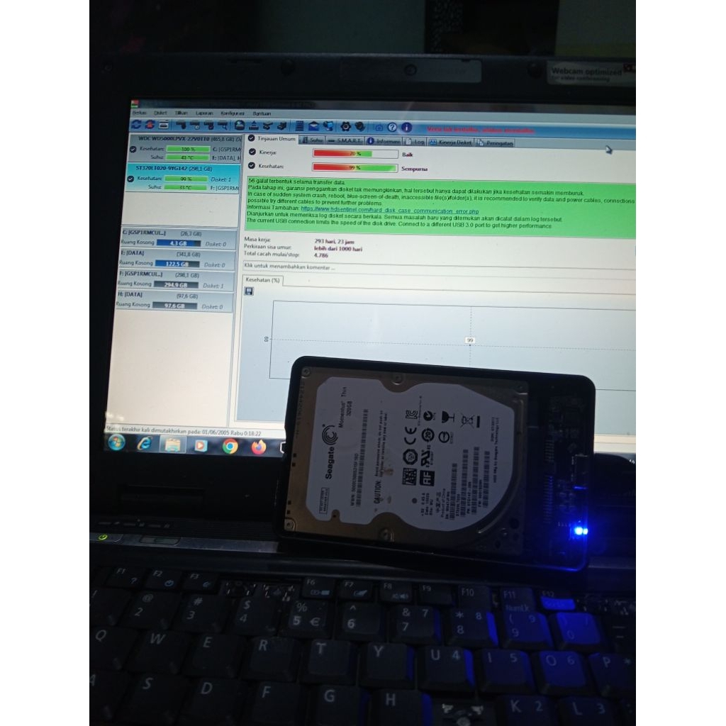 HARDISK  320 GB