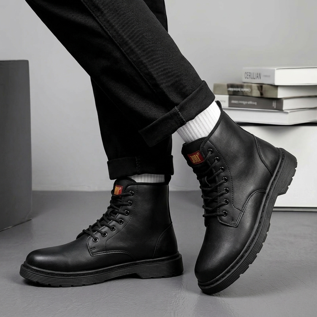 JOW - Sepatu Boots Docmart Pria