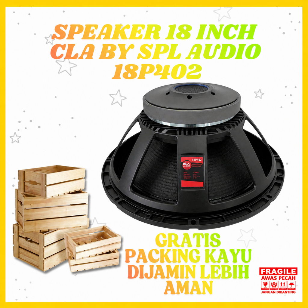 Speaker 18 Inch CLA By SPL Audio 18p402