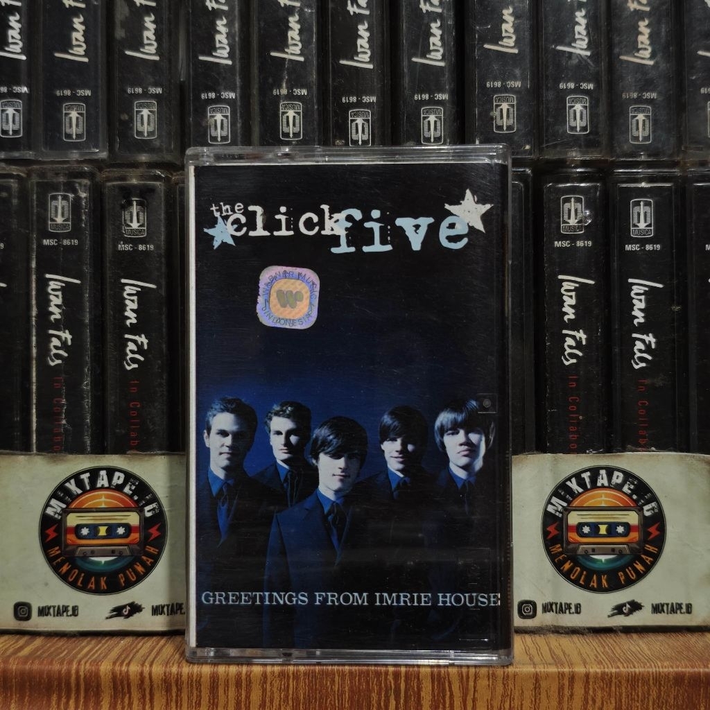 Kaset - The Click Five - Greetings from Imrie House - Radio Tape - Kaset Pita - Radio - Pemutar Kase