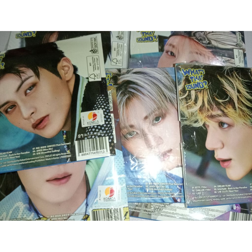album sealed (free pc ofc read desc) digipack back to the future  nct dream, bttf jeno jaemin haecha