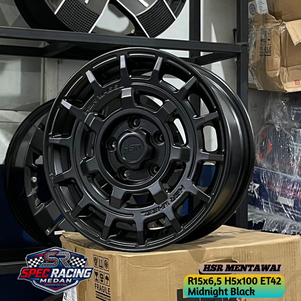 velg 15 sienta, avanza new, xenia new, altis new, celica, dll HSR MENTAWAI R15 pcd 5x100