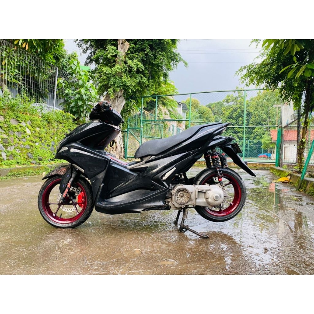 yamaha Aerox boreup up 185cc modif bluecore fi 2018
