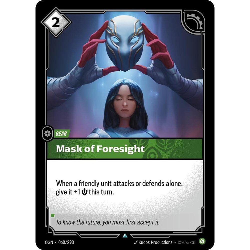 Mask of Foresight - Origins (OGN)