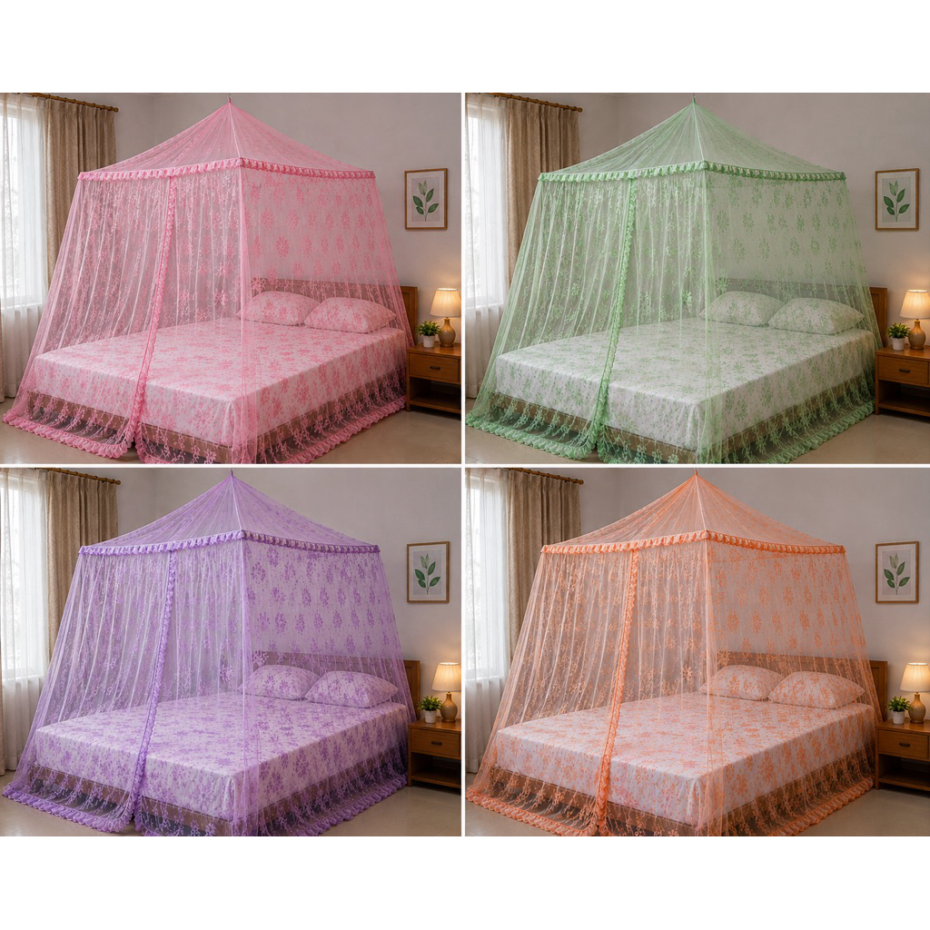 Kelambu Manohara Jumbo 200X200 / kelambu jumbo / kelambu besar / kelambu manohara