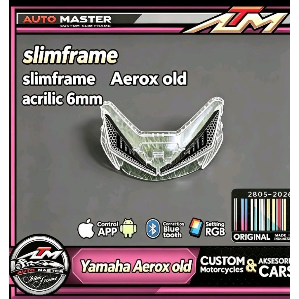 Slimframe Alis Aerox Old/alis acrilic Aerox lama