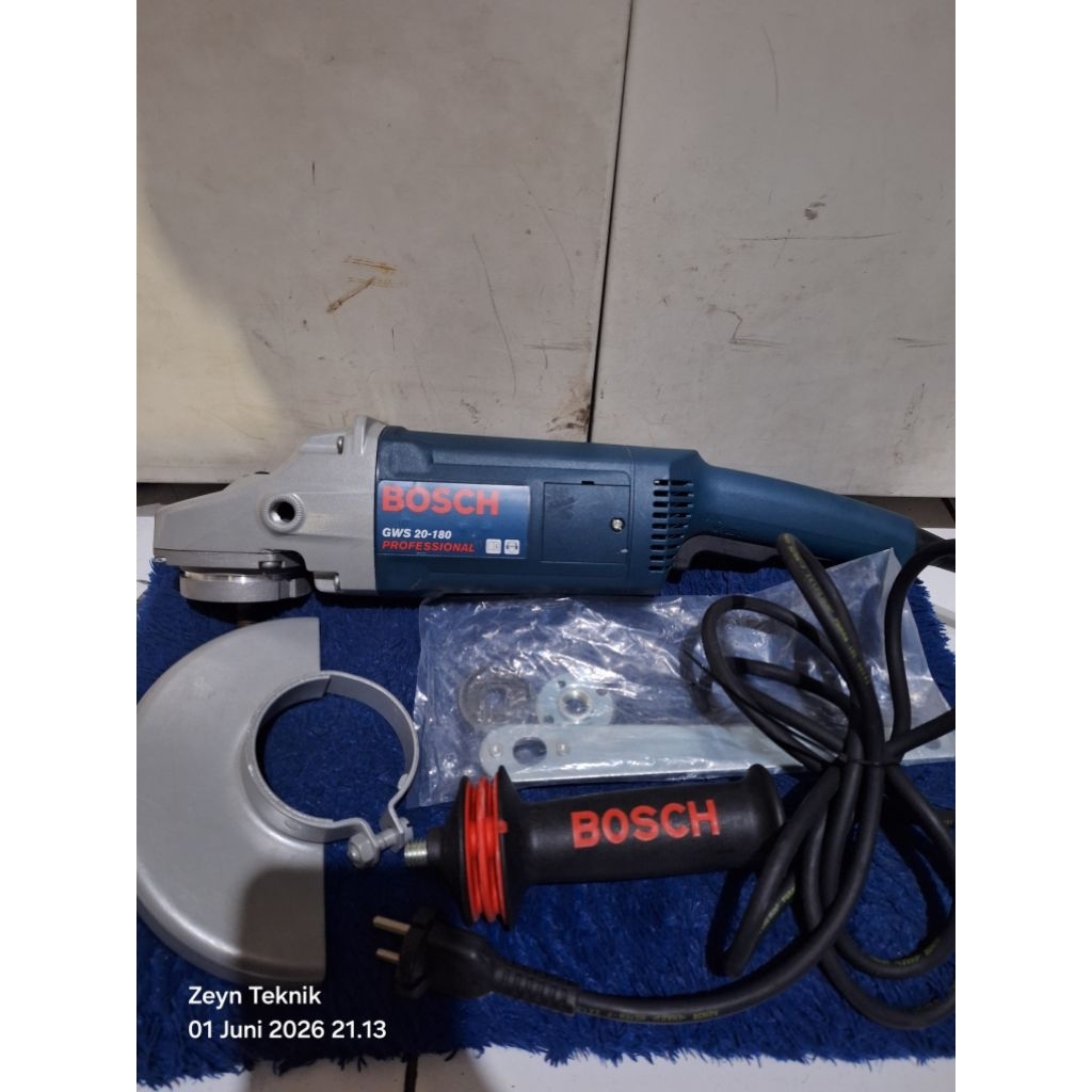 Mesin Gerinda 7inch BOSCH GWS 20-180 PROFESSIONAL