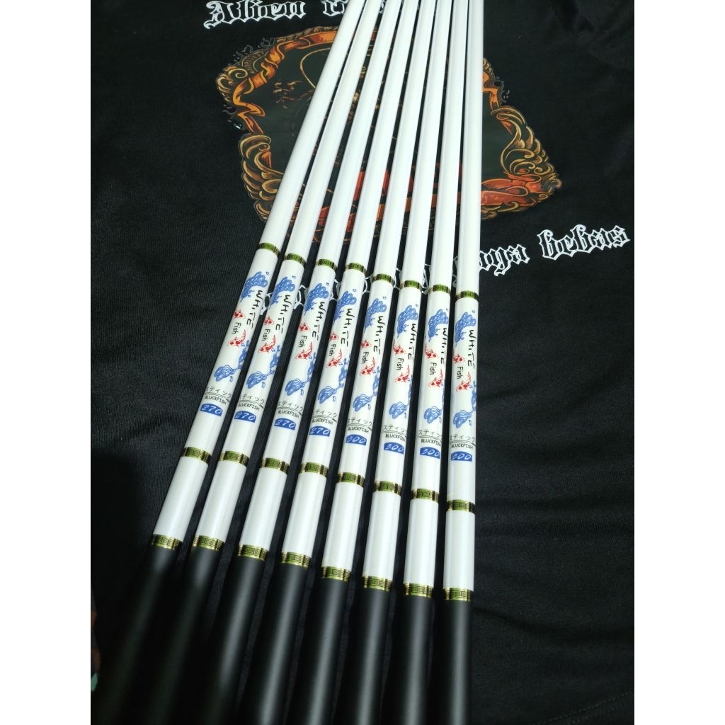 TEGEK WHITE FISH JAPAN || STIK PANCING WK || WHITE FISH JAPAN