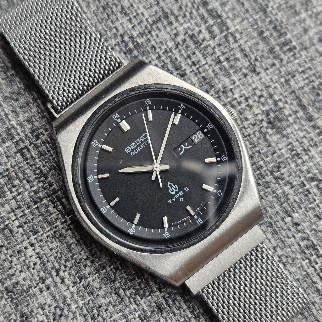 SEIKO TYPE II 7546-8090 quartz great condition vintage watch