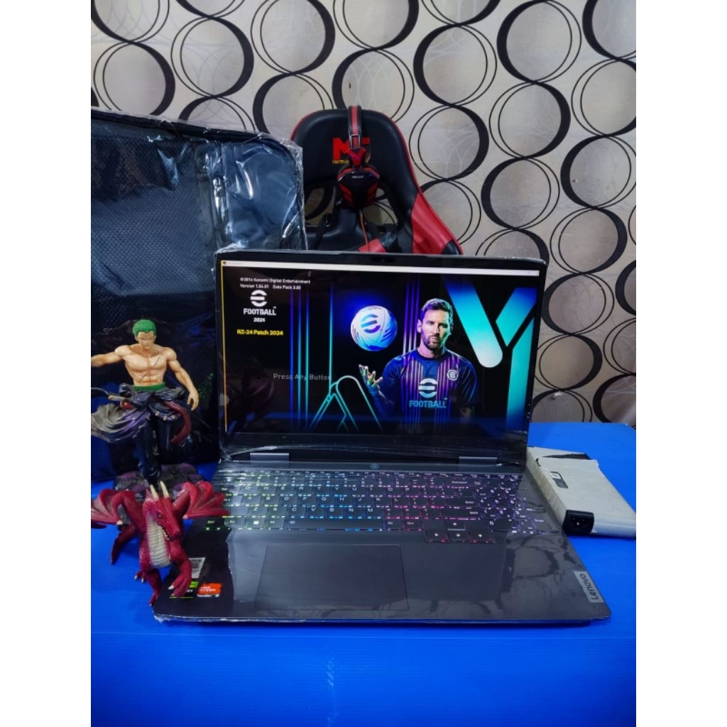 Laptop Gaming Design Multimedia Lenovo LOQ VGA Nvidia RTX 4050 Siap Pakai