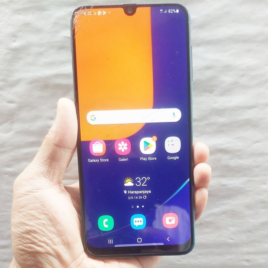 Handphone Hp Samsung Galaxy A50S 4/64 GB Bekas Second NFC Eks Resmi Sein Original