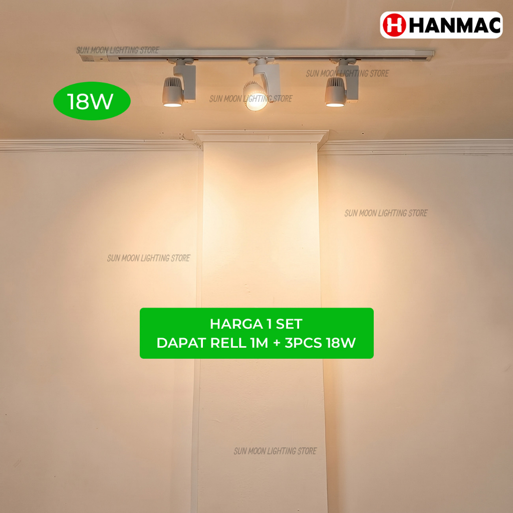 Lampu sorot spotlight rell 1meter led 18w 30w 35w