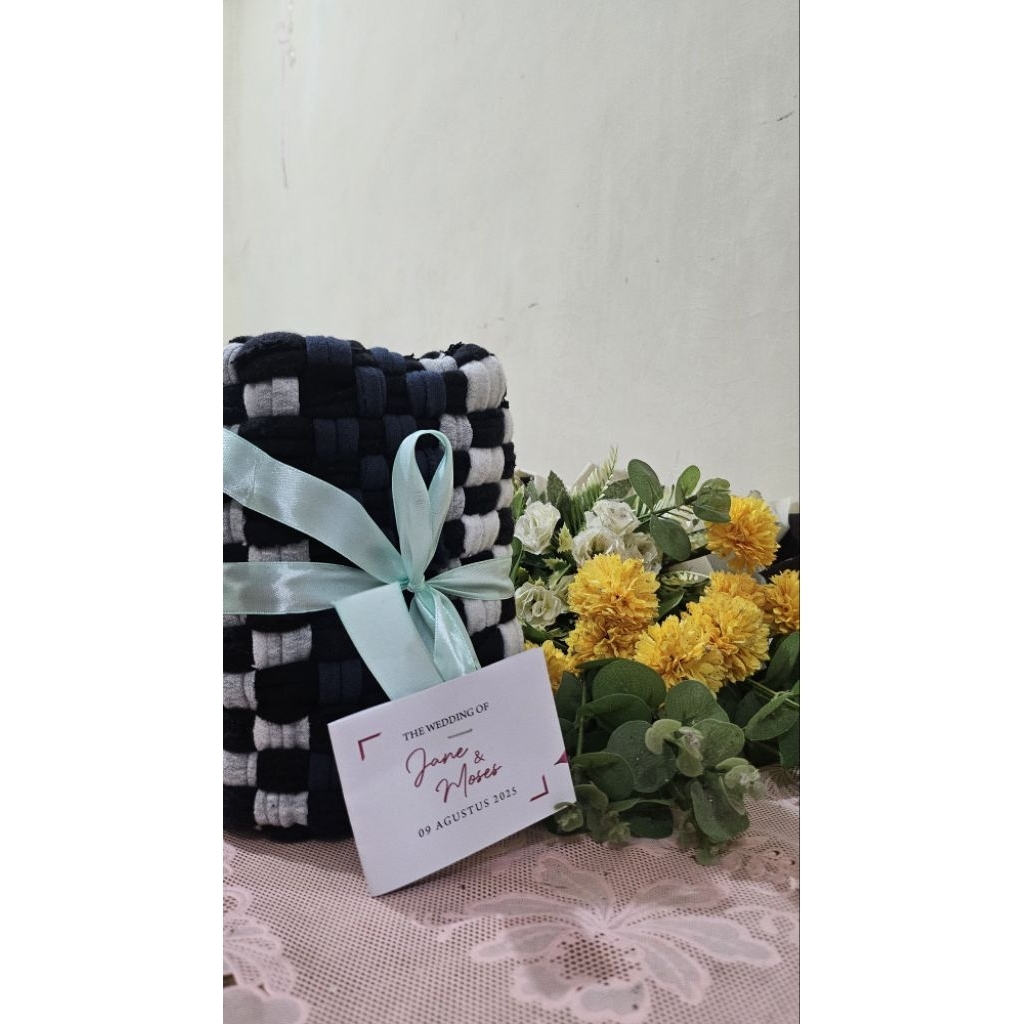 Souvenir Pernikahan / Arisan / Doorprize  Keset Pita