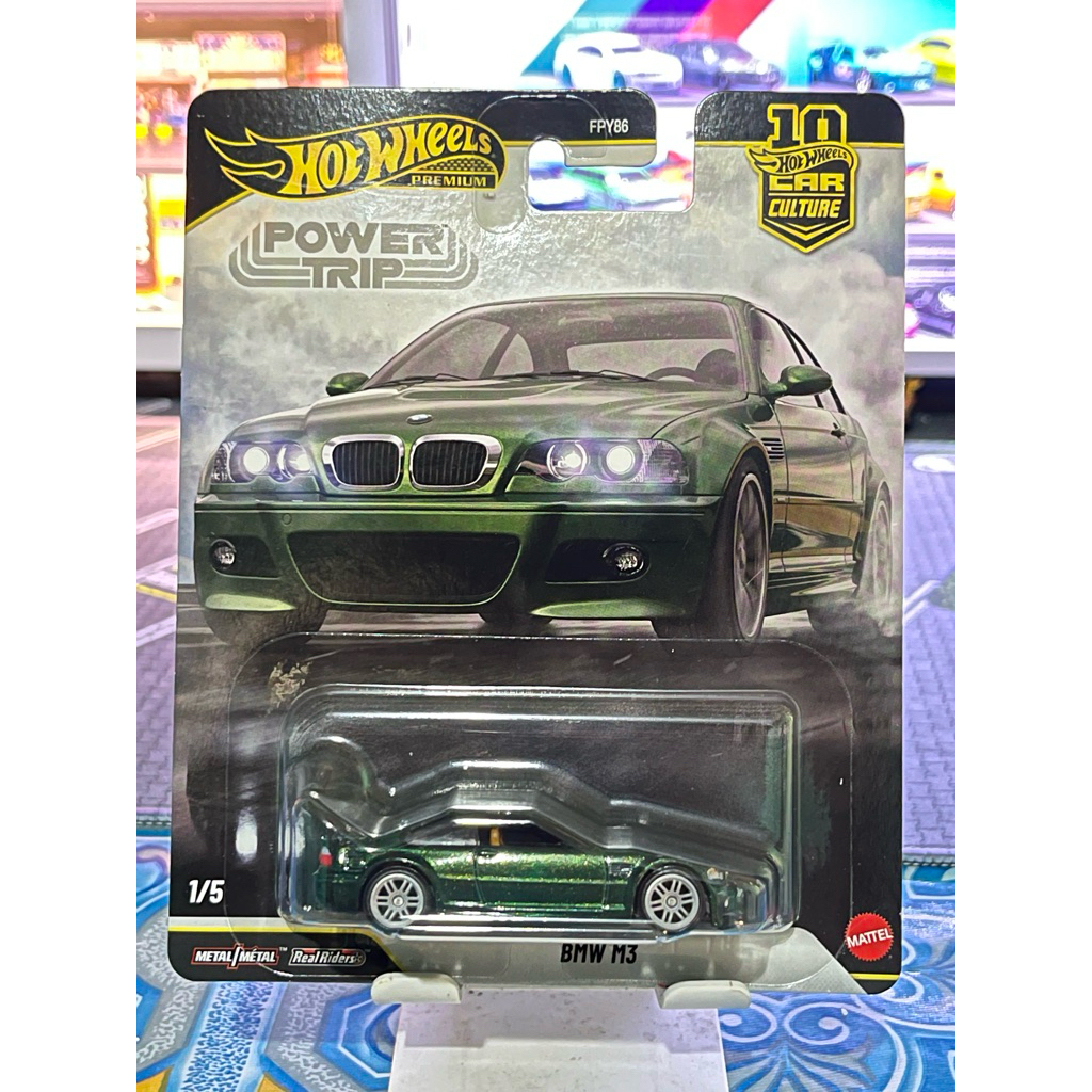 HOT WHEELS BMW M3 E46 POWER TRIP PREMIUM