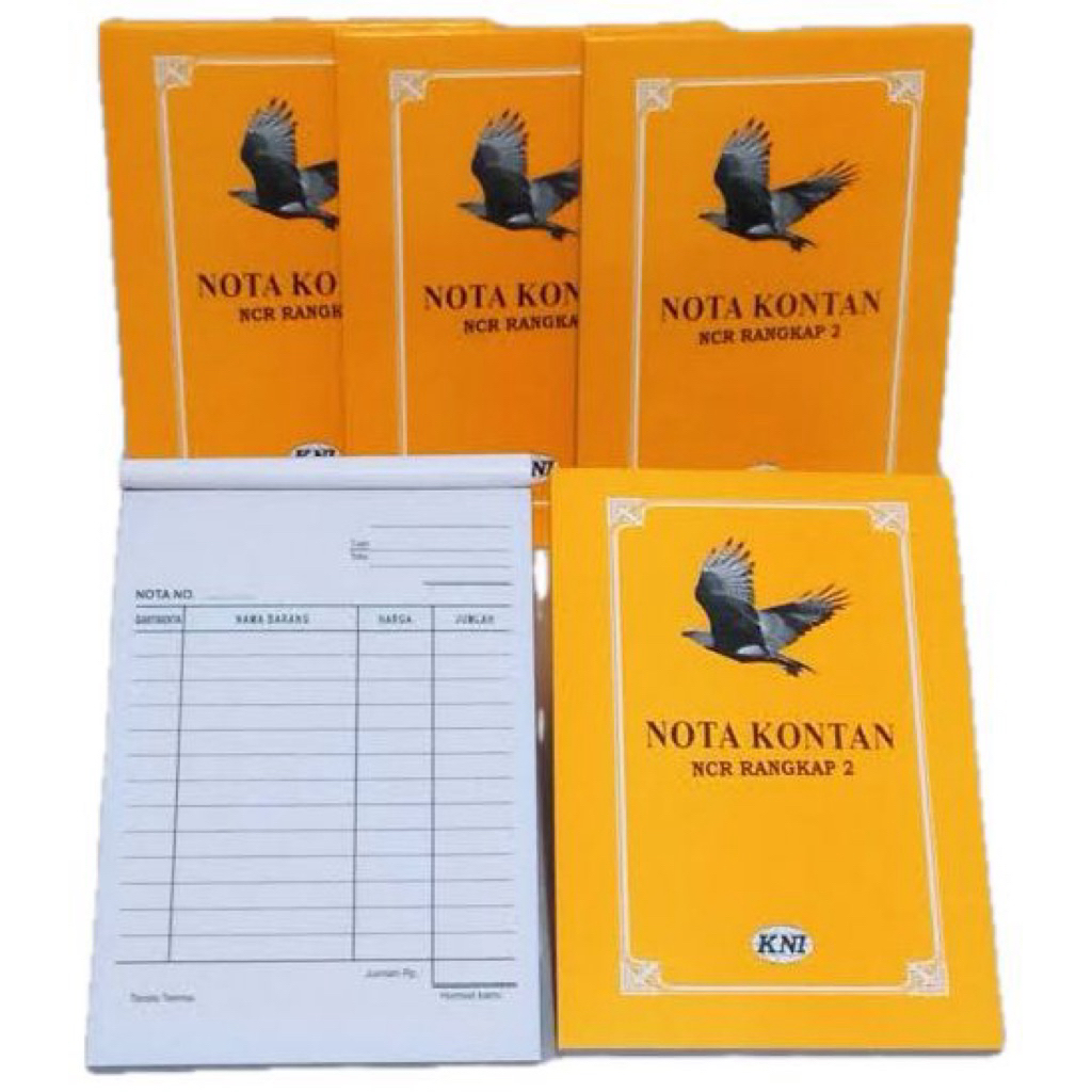 Nota Kontan Rangkap 2 / Nota Kontan NCR Rangkap 2 / Nota Kontan KNI / Nota Kontan 2 Ply