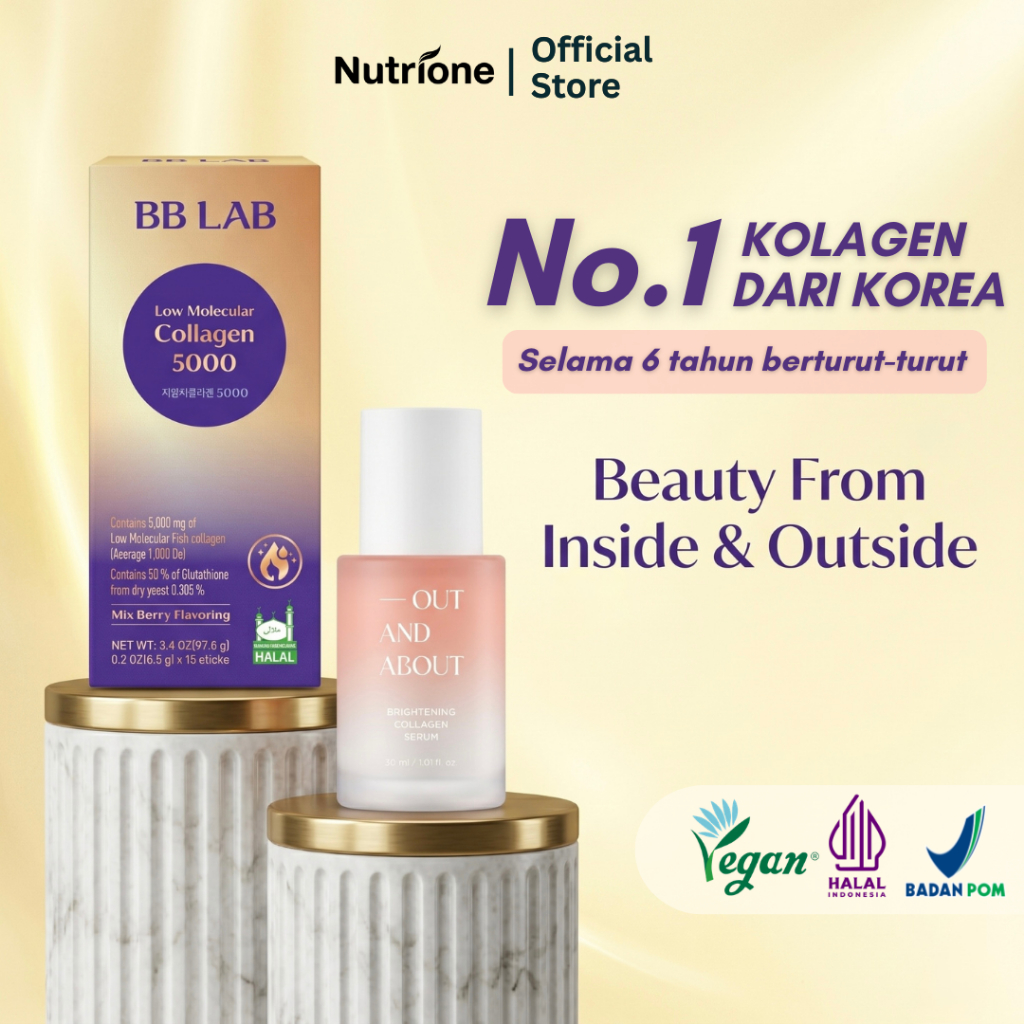 BB LAB - Low Molecular Collagen 5000 + Collagen Brightening Serum