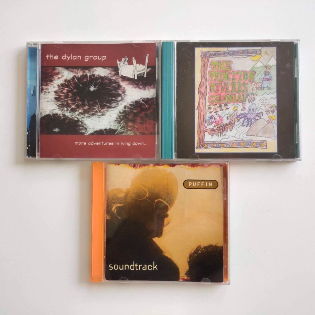 Paket 3 CD post-rock/indie-rock: THE DYLAN GROUP + THE PRINCETON REVERBS COLONIALS + SOUNDTRACK