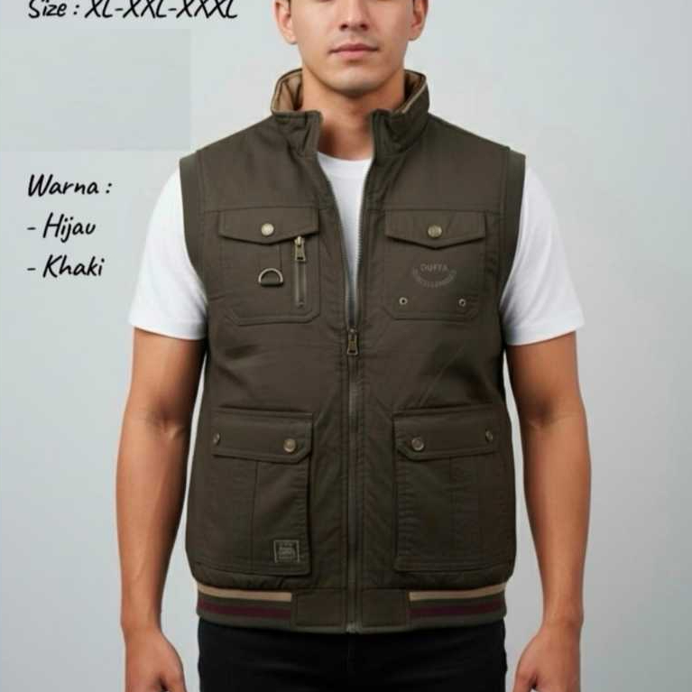 ROMPI IMPORT POLOS MOTORAN PRIA I VEST TACTICAL CASUAL OUTDOOR MOTOR COWO COWOK TOURING LAKI LAKI DE