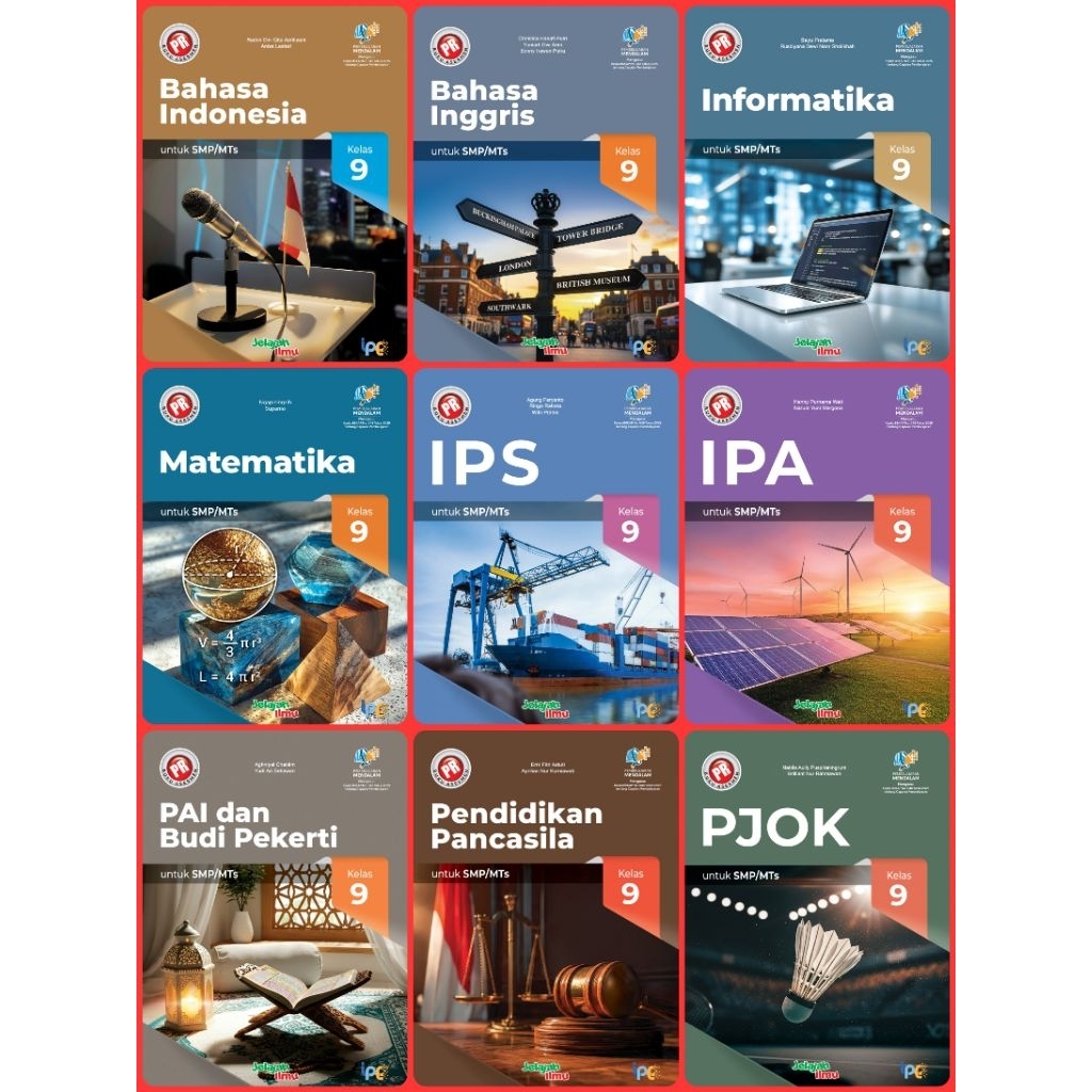 BUKU PR/LKS ASESMEN INTERAKTIF INTAN PARIWARA SMP/MTs KELAS 9 KURIKULUM MERDEKA
