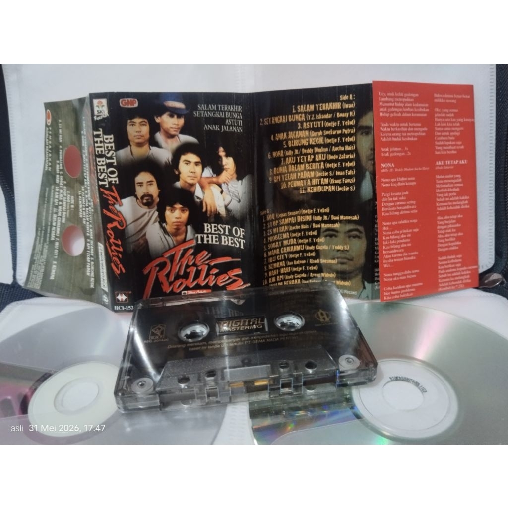 kaset pita the rollies _ best of the best