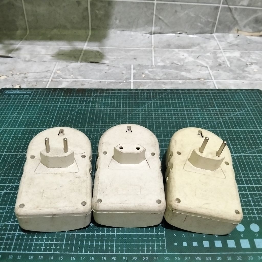 Lampu Emergency LED Cas Bekas 3 Unit No Tes Untuk Oprek Sparepart