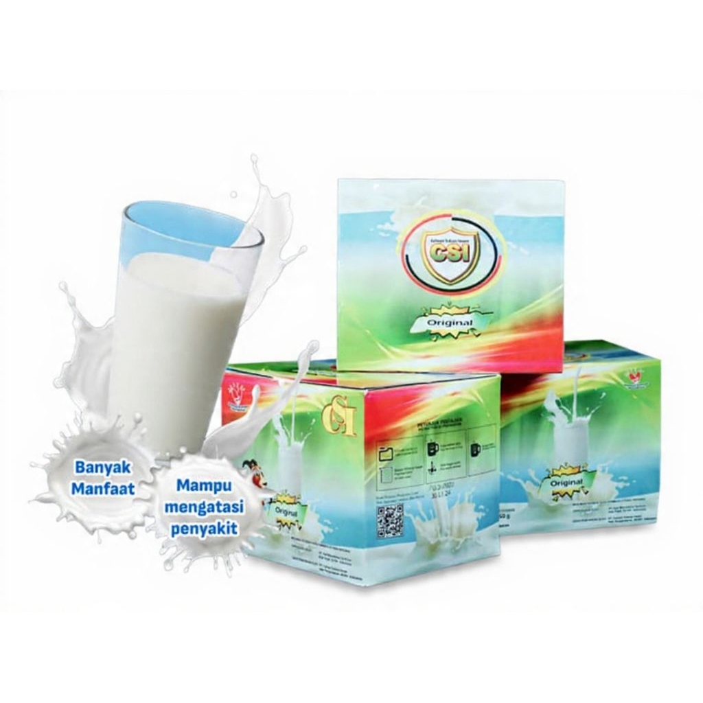 SUSU KAMBING ETAWA CSI ORIGINAL || 1 BOX ISI 10 SACHET 250 GRAM ||