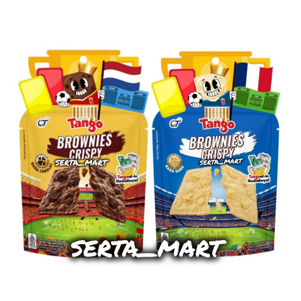 Tango Brownies Crispy 35gr - Tango Mini Bites - Tango Brownis Coklat / Susu
