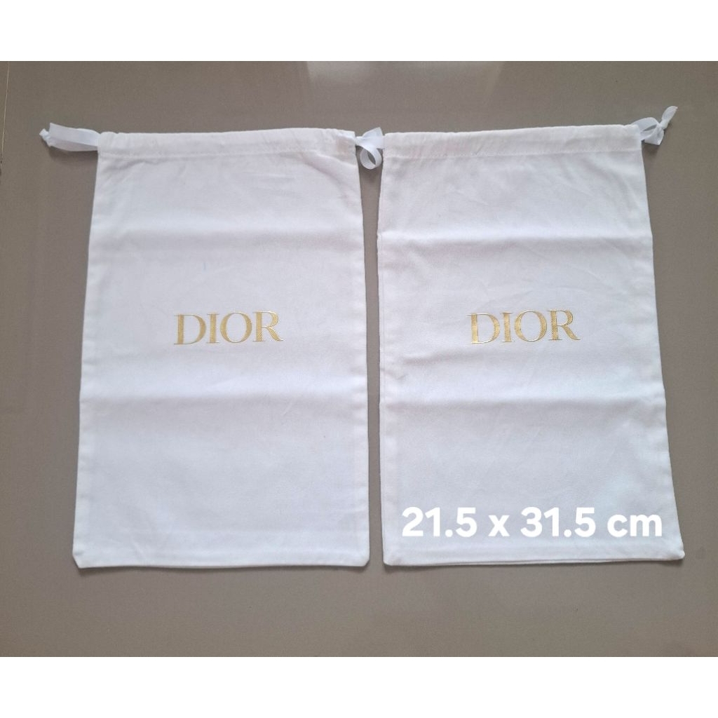 dustbag dior original / dust bag dior shoes