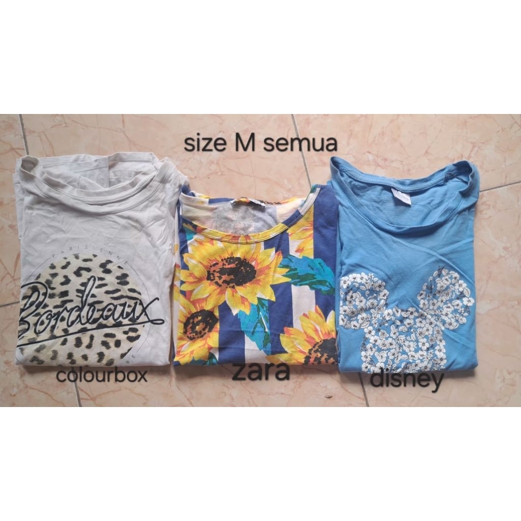 kaosbranded(zara/colorbox/disney)
