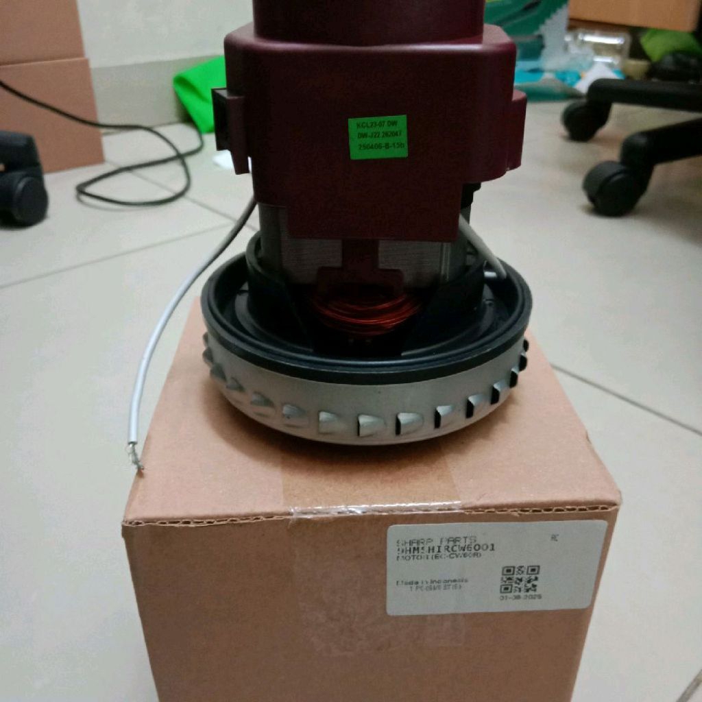 Sharp Dynamo Motor Vacuum Cleaner EC-CW60 R. SHARP Original Mesin Penyedot Debu Dengan Motor Dynamo